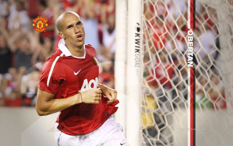 Gabriel Obertan Manchester United Football Match Wallpaper