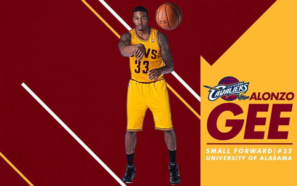 Cleveland Cavaliers Player Alonzo Gee Basketball Poster