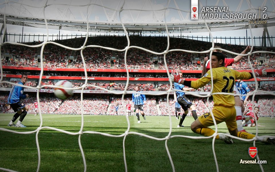 Arsenal Vs Middlesbrough Premier League Match Moment
