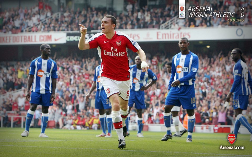 Arsenal 4 0 Wigan Athletic Match Moment