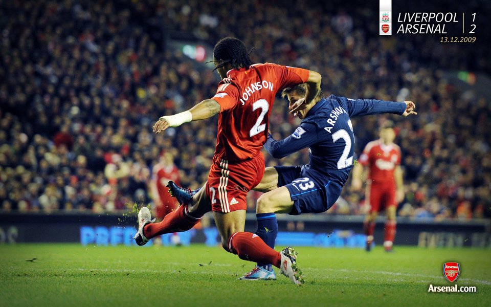 Liverpool Vs Arsenal Match Moment 13 12 2009