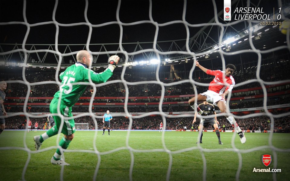 Arsenal 1 0 Liverpool Premier League Match Moment 2010