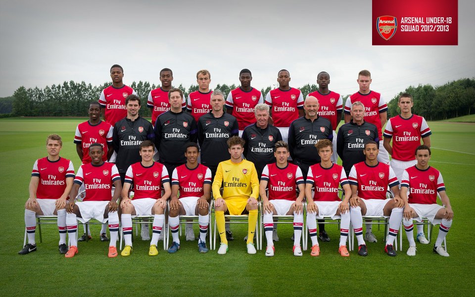 Arsenal Under 18 Squad 2012 2013