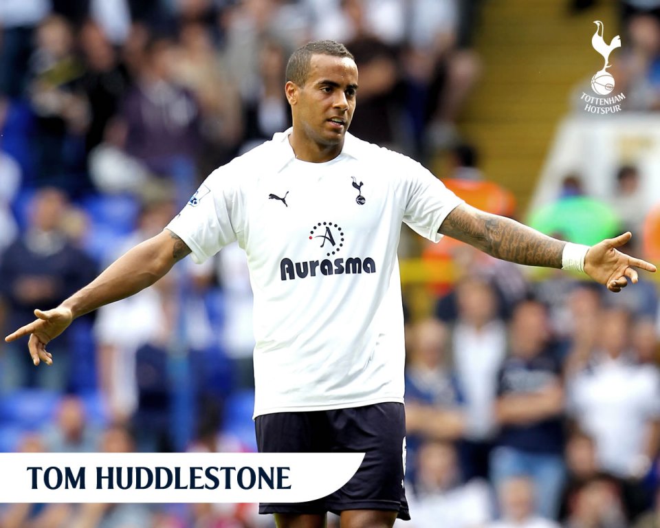 Tom Huddlestone Tottenham Hotspur Match Day Photo