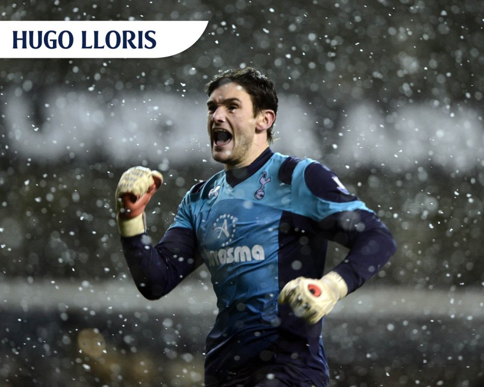 雨中激情的Hugo Lloris（托特纳姆热刺守门员）