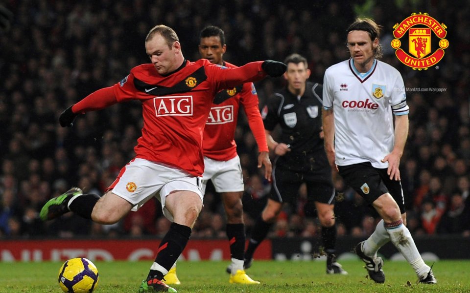 Wayne Rooney Manchester United Premier League Shooting Moment