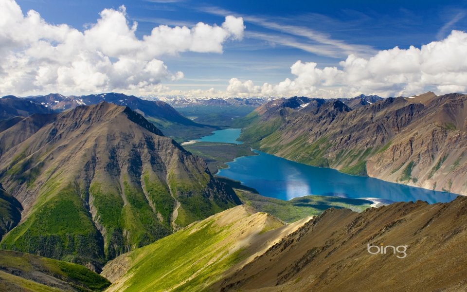Kathleen Lake Canada Alpine Mountain Landscape