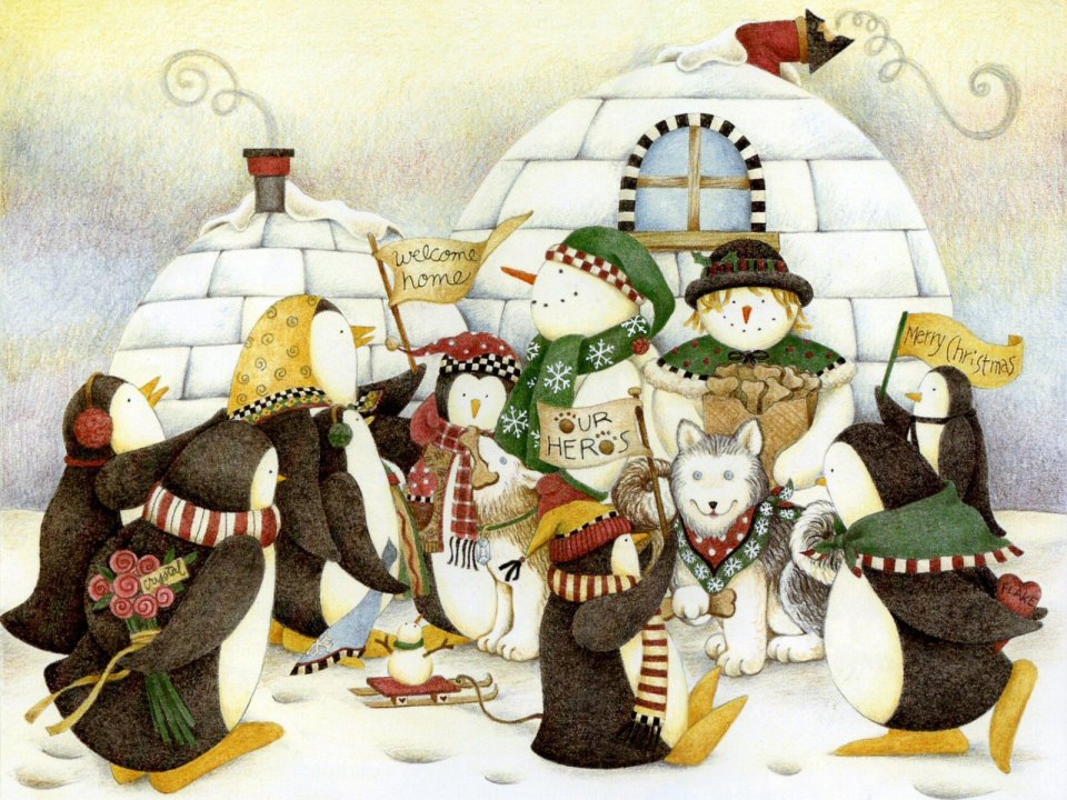 Debbie Mumm 圣诞绘本 : Home for the Holidays
