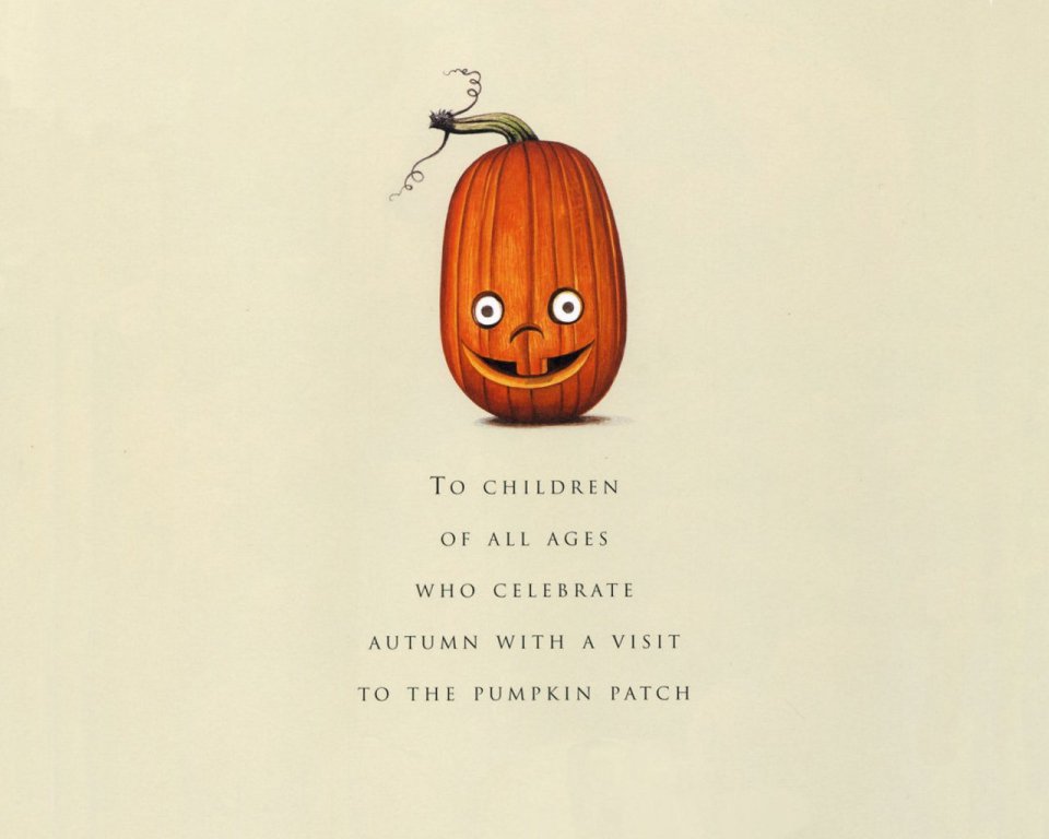 Wendell Minor Pumpkin Heads Illustration