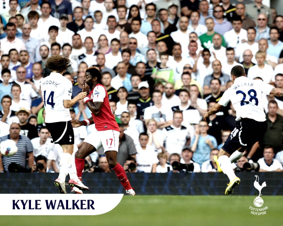 Premier League Tottenham Hotspur Kyle Walker Vs Arsenal Match Moment
