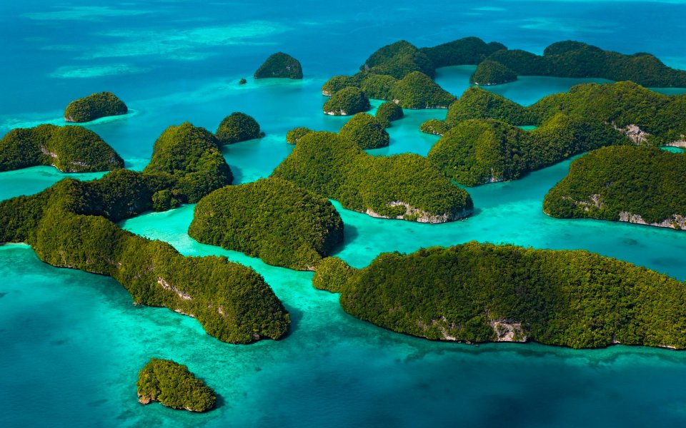 Limestone Islands Of Palau