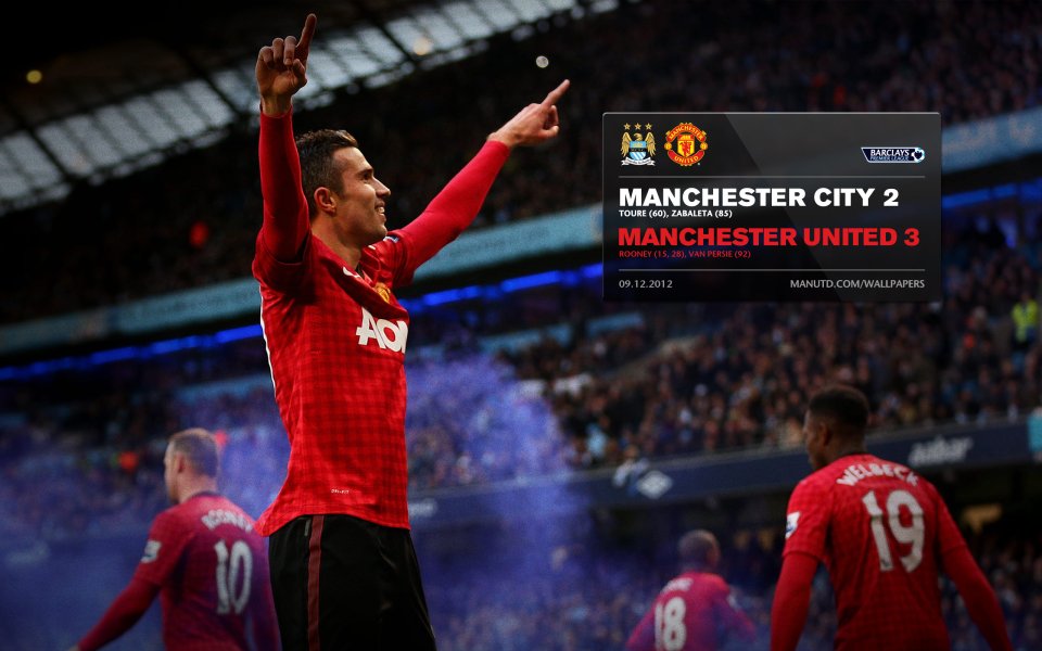 Manchester United 3 2 Manchester City Match Moment 2012 Premier League Derby