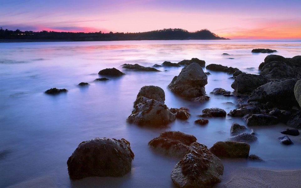 Monastery Beach Carmel California Sunset