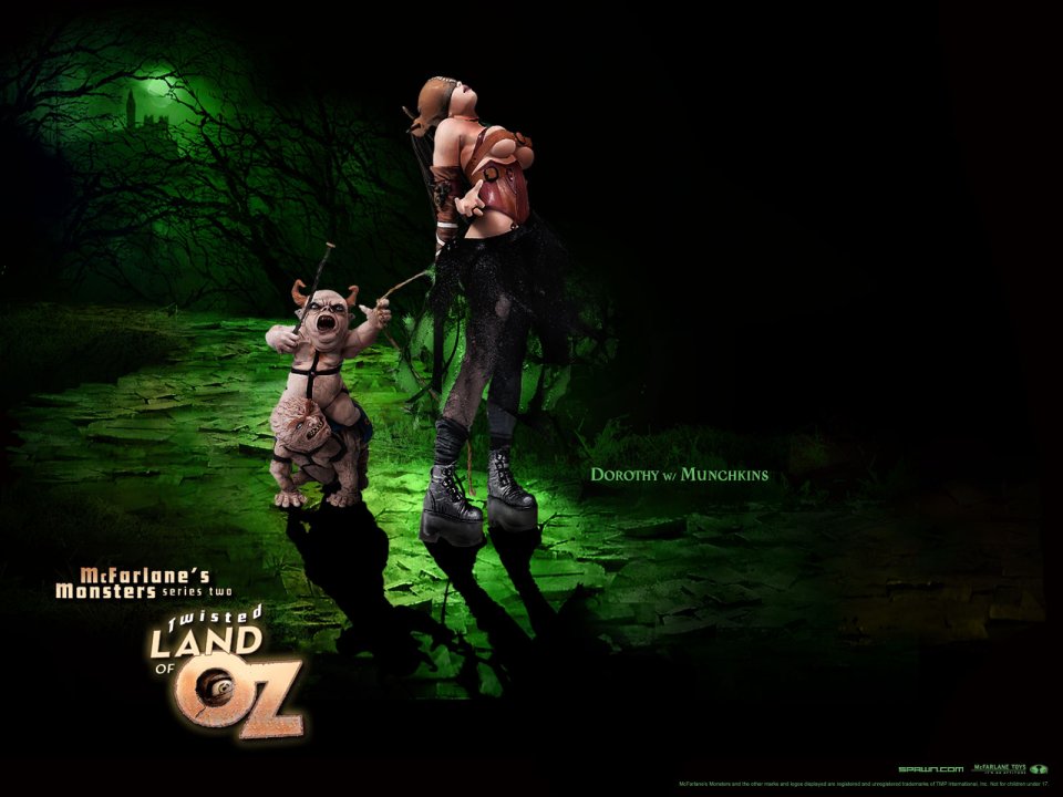 McFarlane Monsters Dark Dorothy Oz Wallpaper