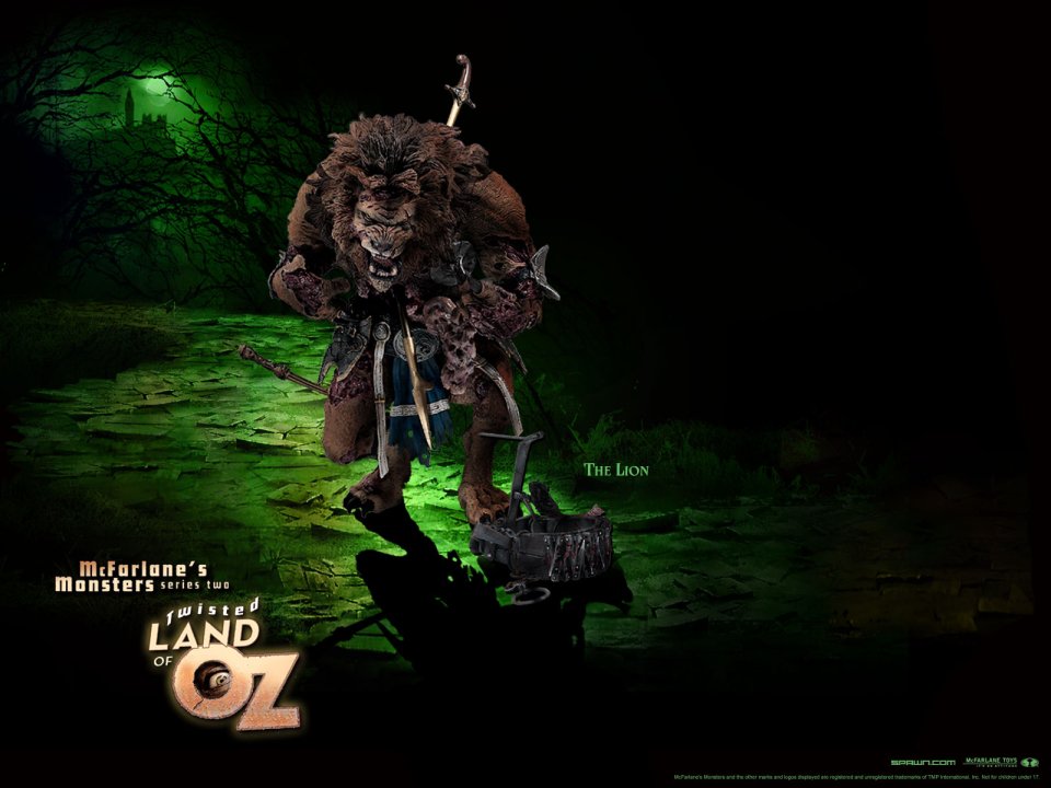 McFarlane's Monsters Twisted Land Of Oz Lion