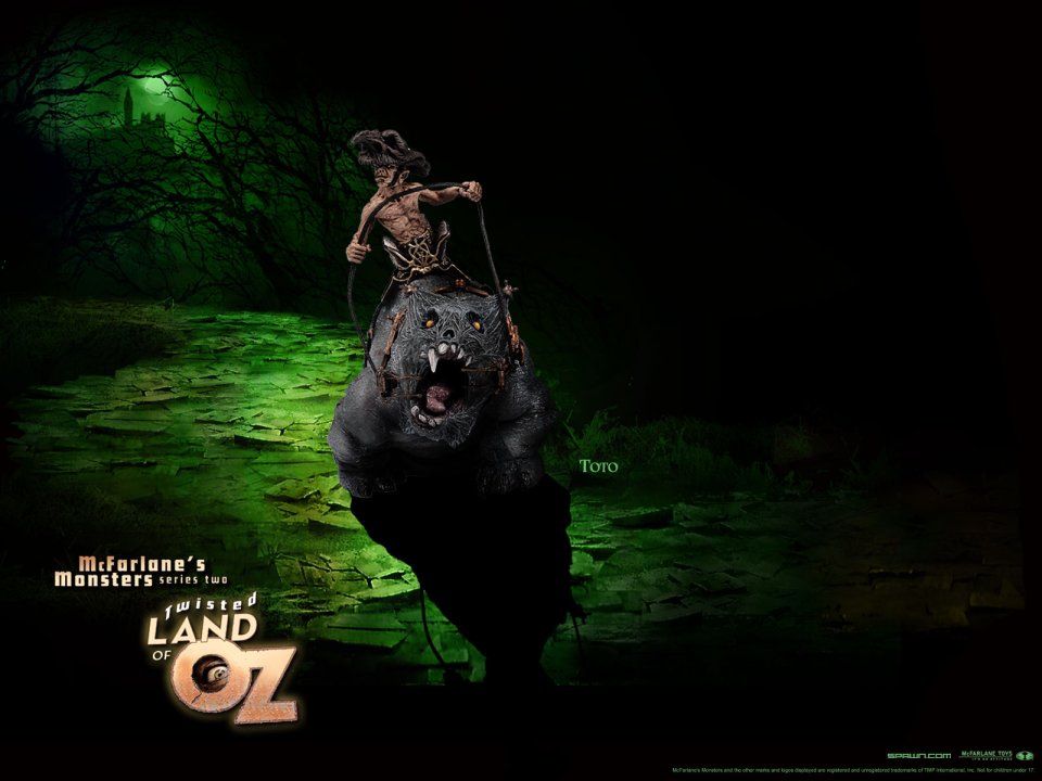 McFarlane's Monsters Twisted Land Of Oz Wallpaper