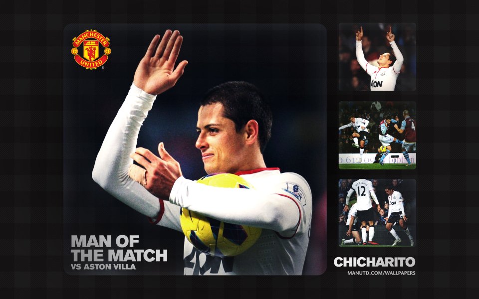 Manchester United Chicharito Vs Aston Villa Match Moment