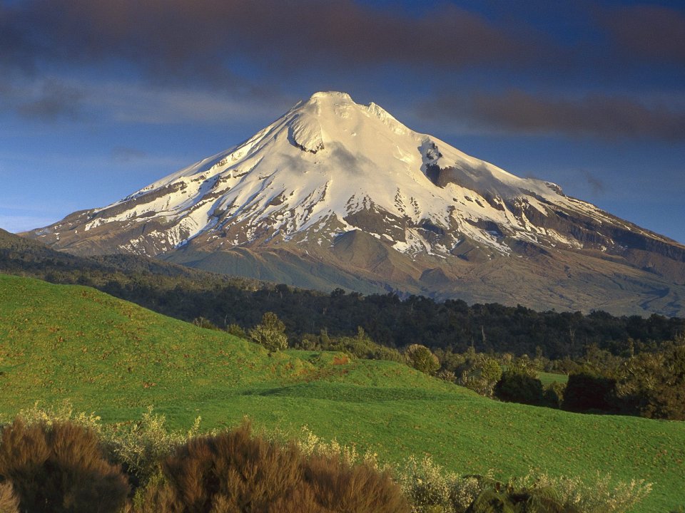 Mount Taranaki New Zealand Scenery