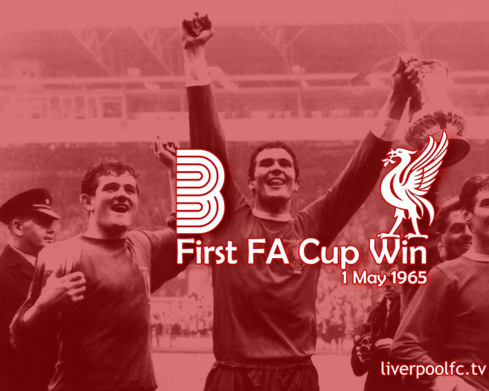 1965 Liverpool First FA Cup Victory Celebration