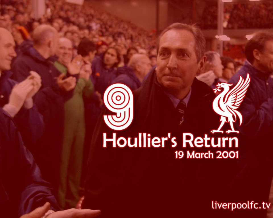 Gerard Houllier Return Liverpool FC 2001 Memorial Image
