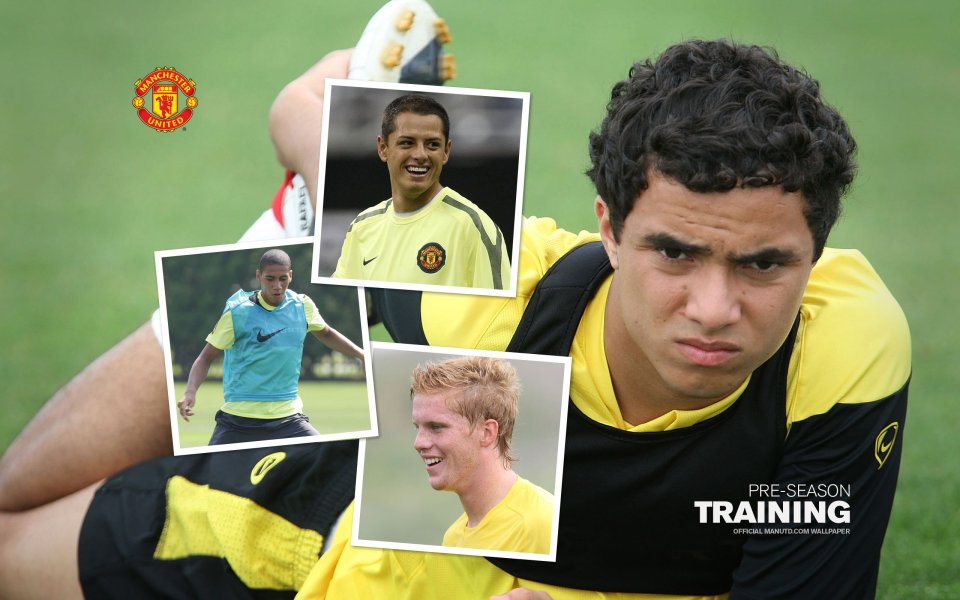 Manchester United Pre Season 3 Official Training Wallpaper