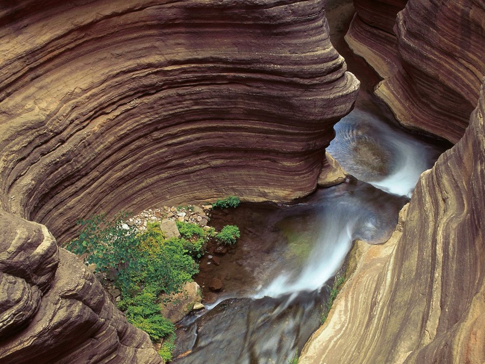 Rock Formations Upper Deer Creek Grand Canyon Arizona
