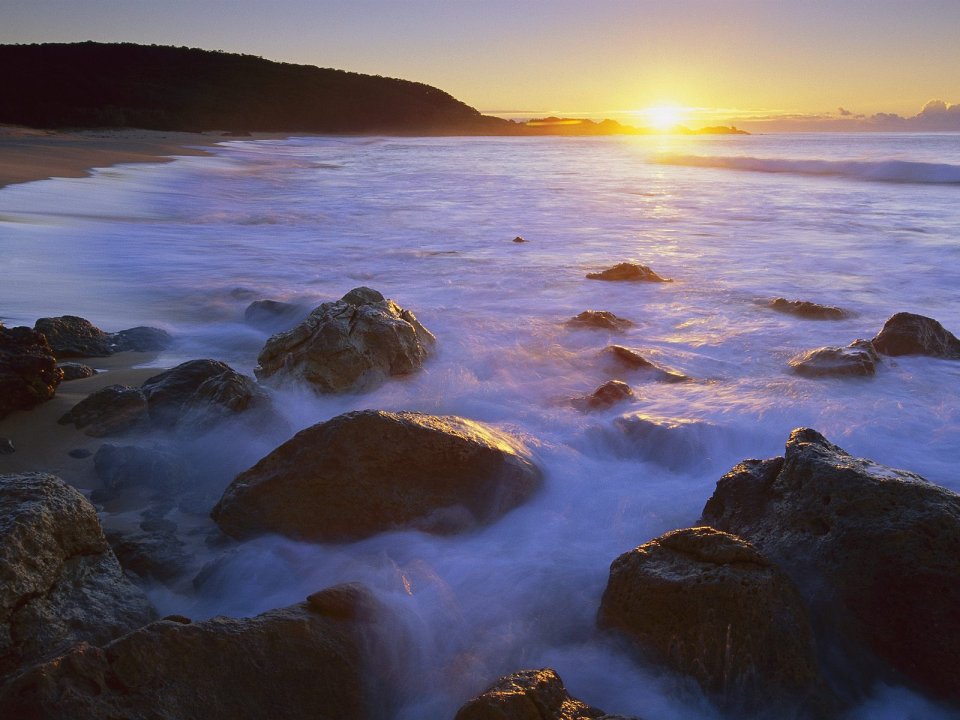 Sunrise At Mimosa Rocks National Park Australia