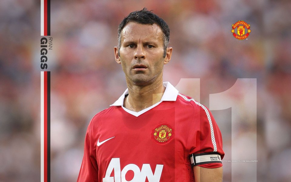 Ryan Giggs Manchester United Legend Football Wallpaper