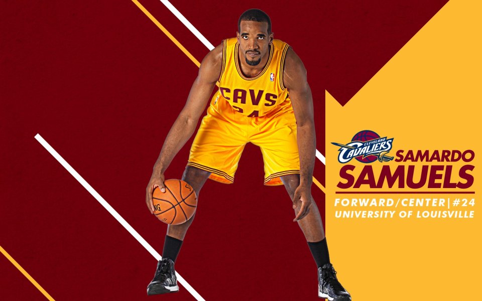 Cleveland Cavaliers Player Samardo Samuels Promotional Photo