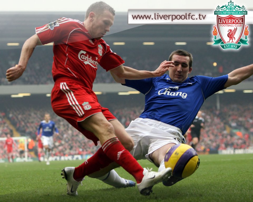 Liverpool Vs Everton Merseyside Derby Match Action Moment