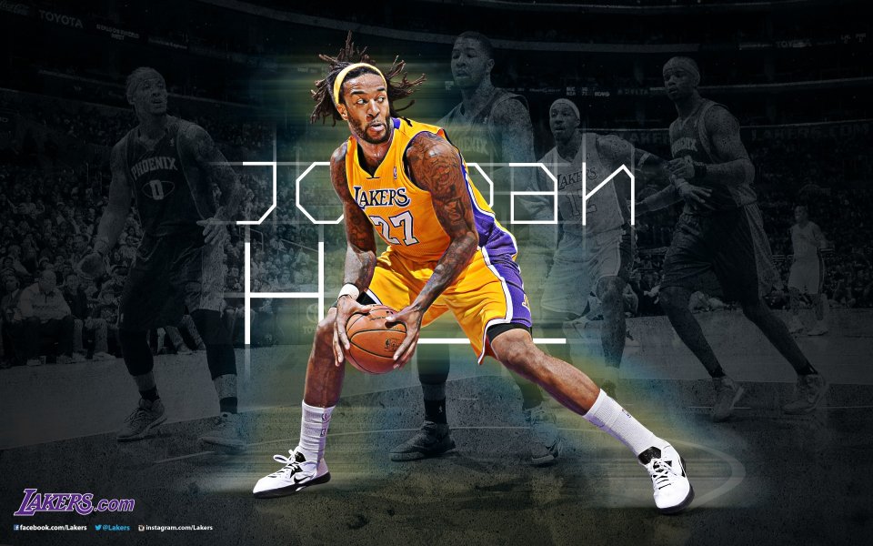 Lakers No.27 Player Basketball Game Wallpaper
