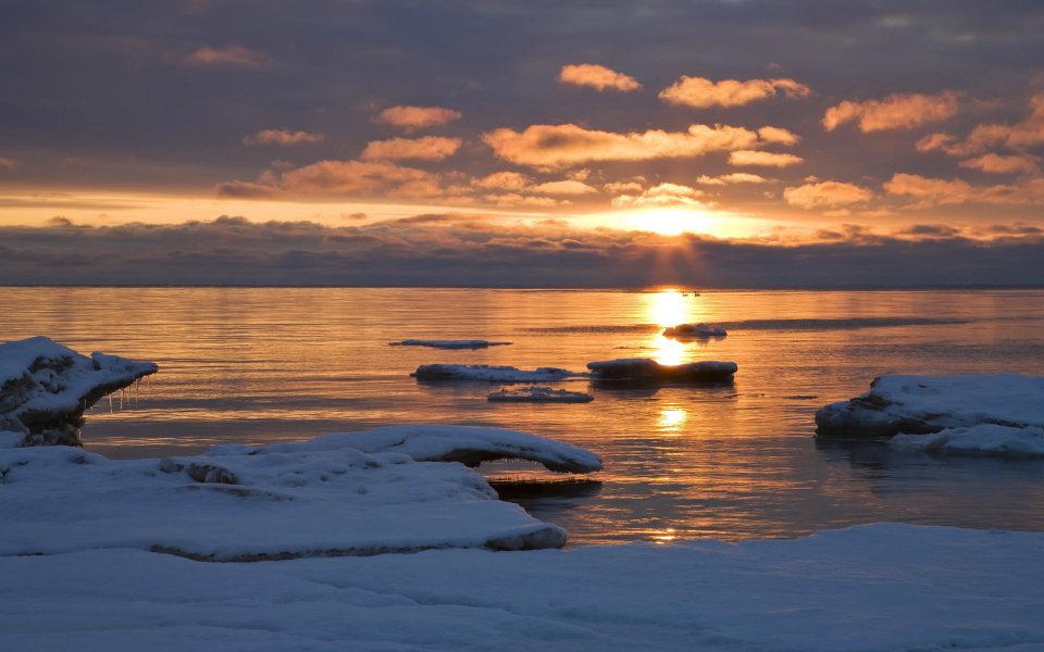 Sunrise Over Lake Michigan Door County