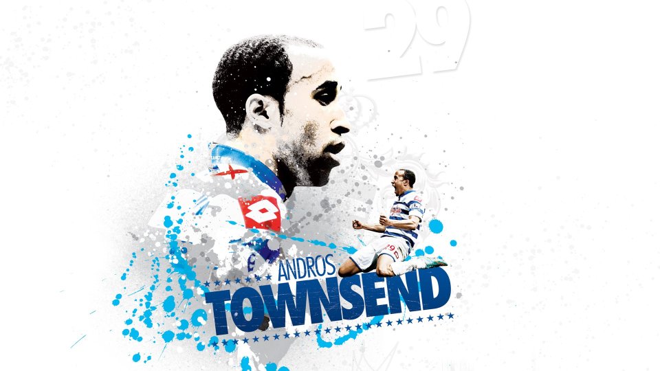 Andros Townsend Football Player Sports Digital Art Poster