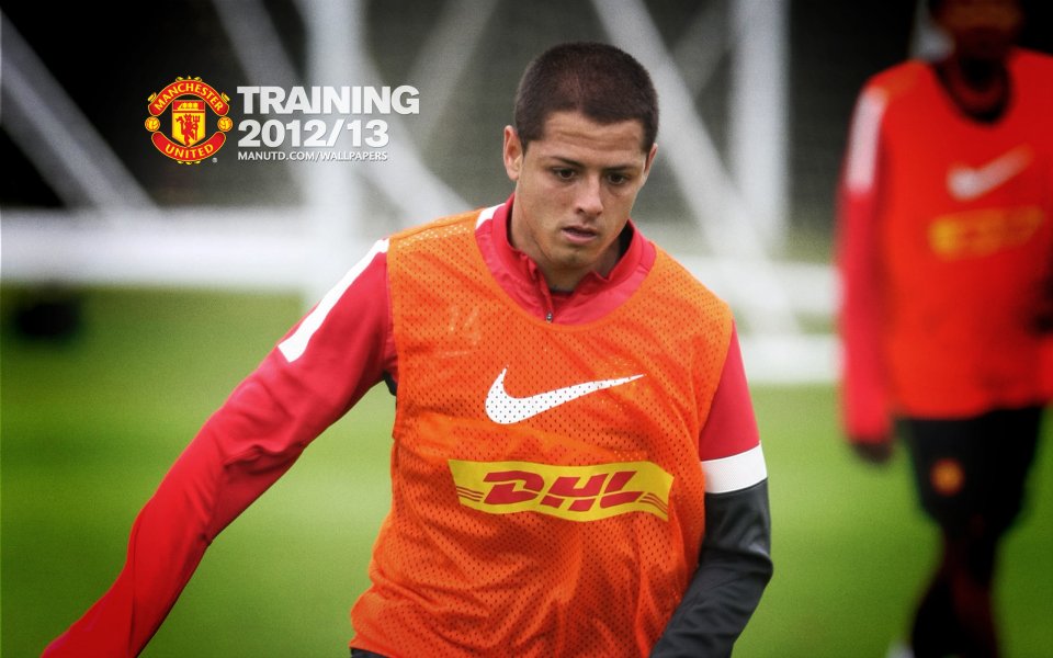 Manchester United Chicharito Training Scene 2012 13