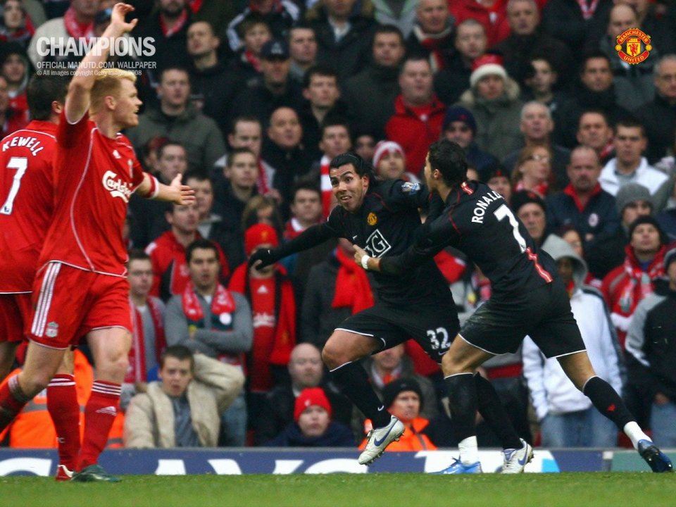 Premier League Manchester United Vs Liverpool Match Action Shot