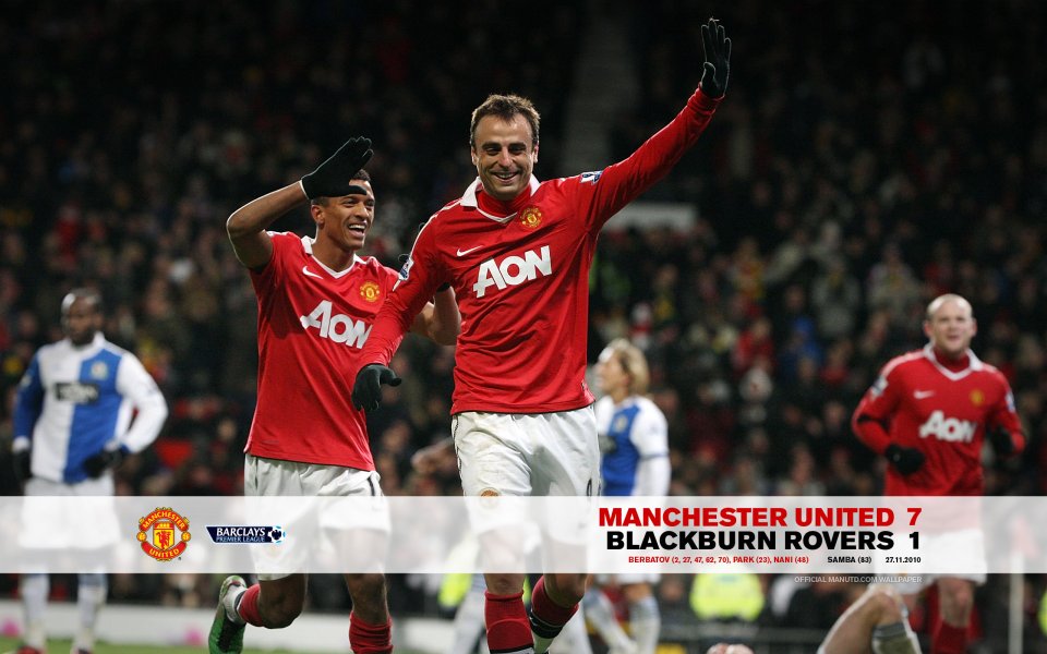 Manchester United 7 1 Blackburn Rovers 2010 Premier League