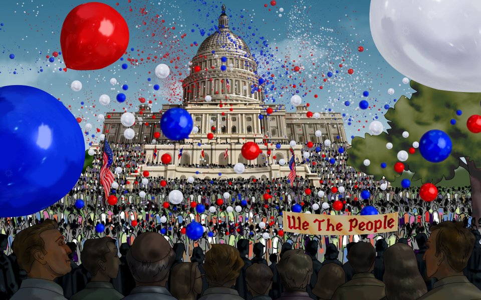 USA Independence Day Capitol Hill Celebration