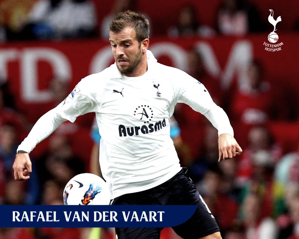 Rafael Van Der Vaart Tottenham Hotspur Football Match