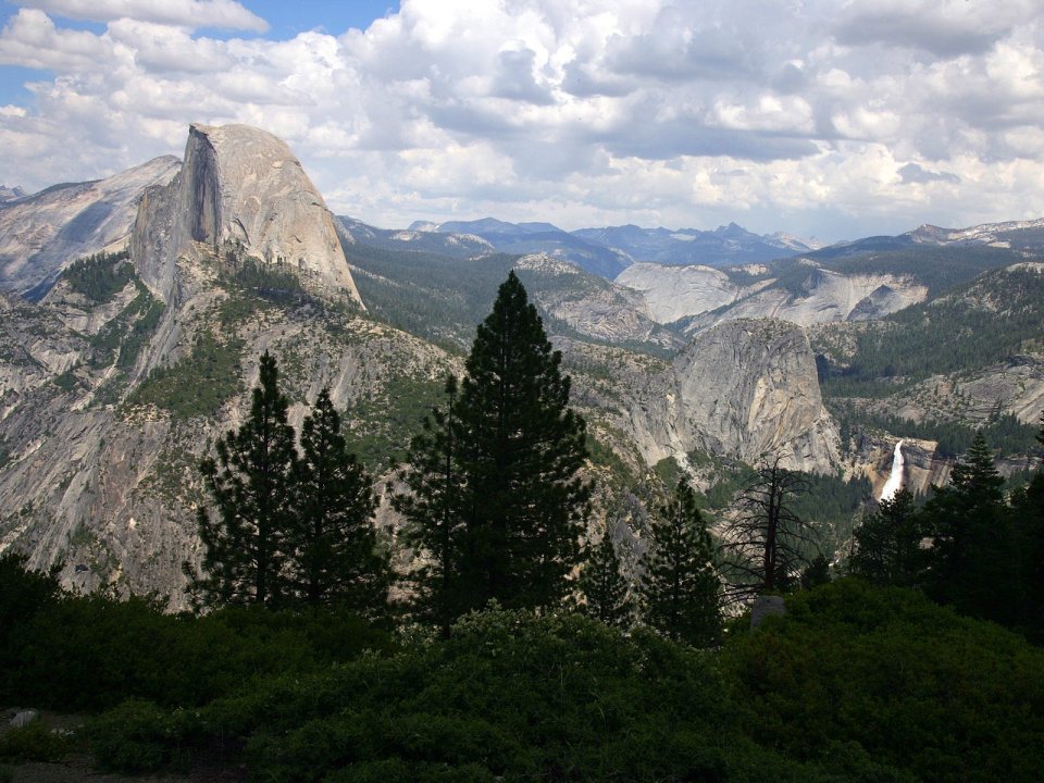 Yosemite National Park Half Dome View