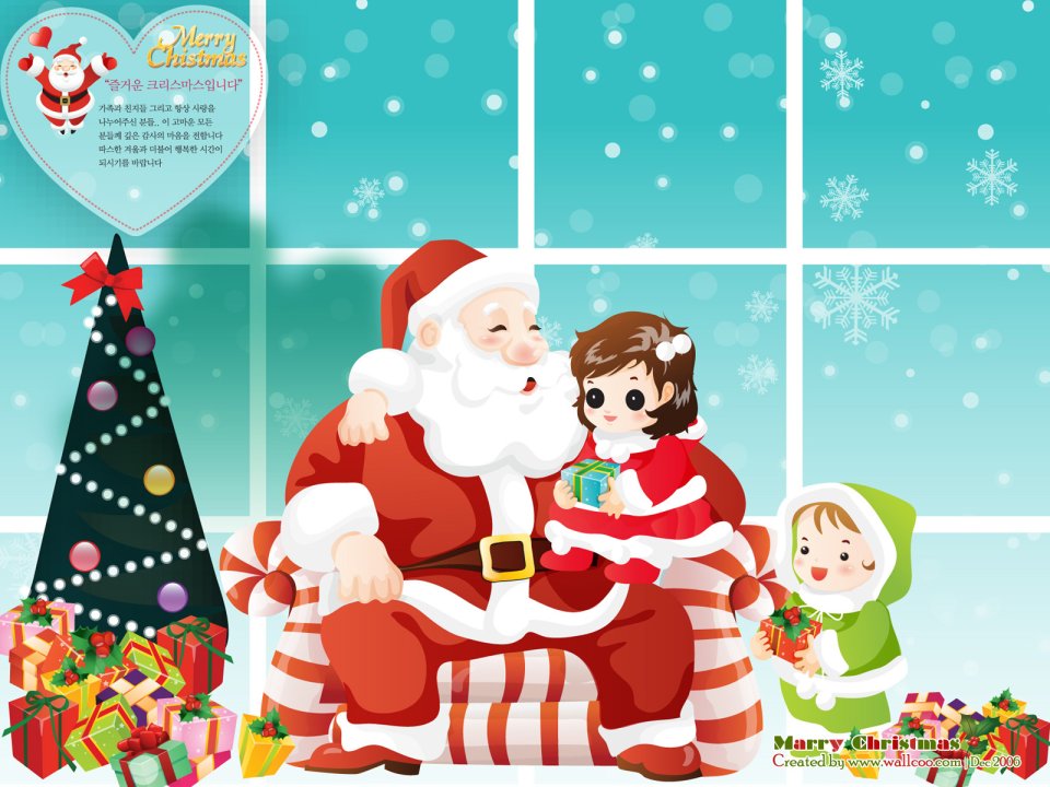 Christmas Spirit: Vector Style Holiday Wallpapers