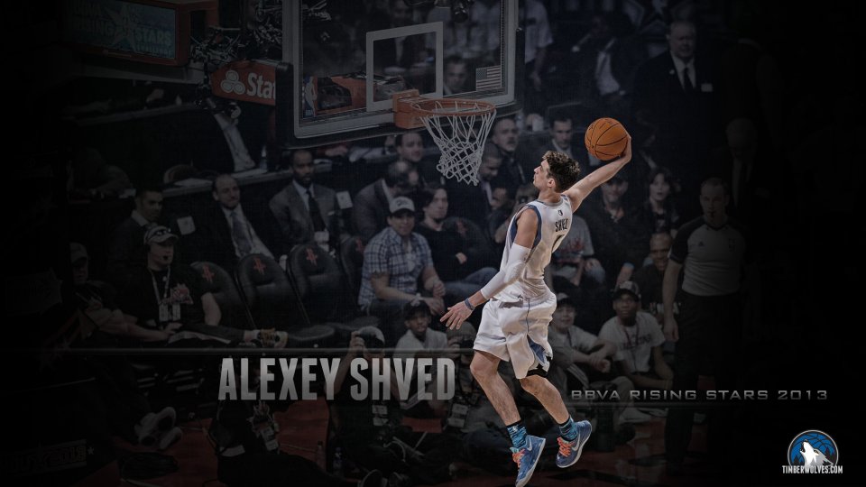 Alexey Shved 2013年BBVA新秀挑战赛扣篮瞬间
