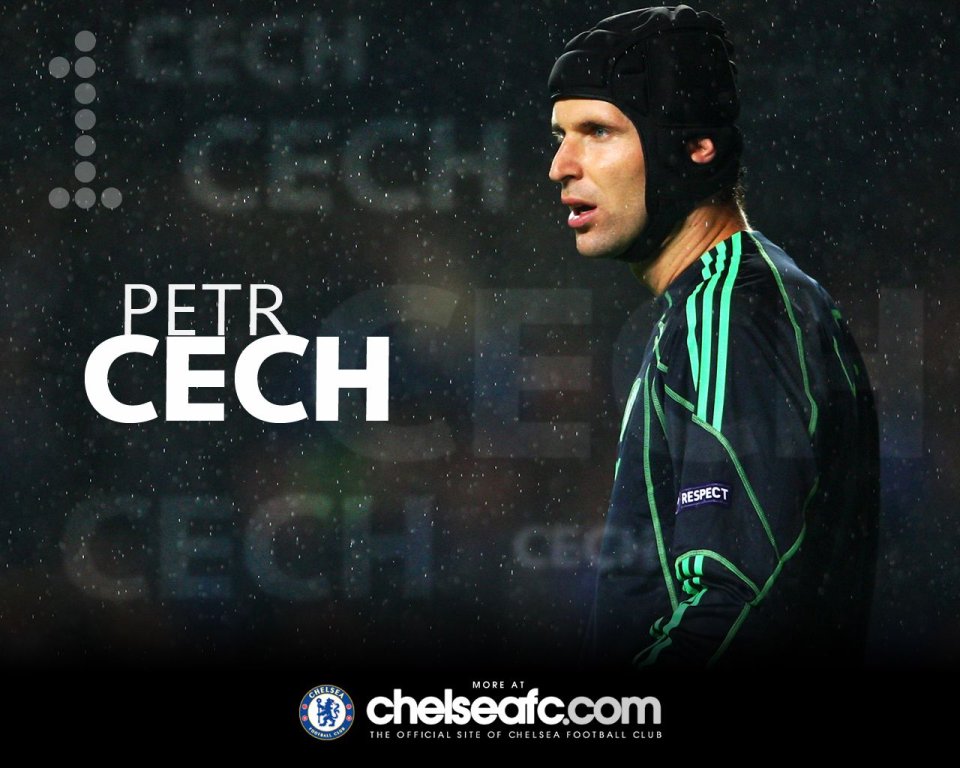 Chelsea FC Goalkeeper Petr Cech Official Wallpaper