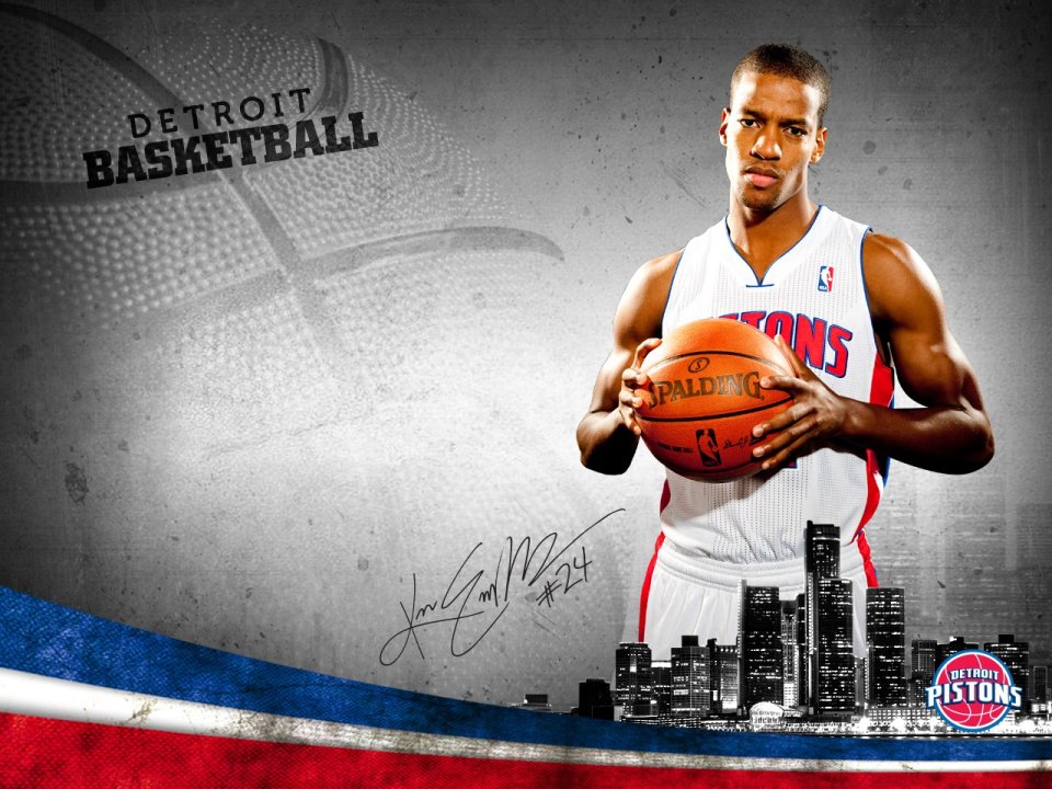 Detroit Pistons Basketball Player