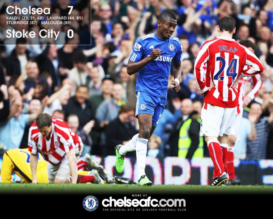 Chelsea 7 0 Stoke City Premier League Classic Football Match