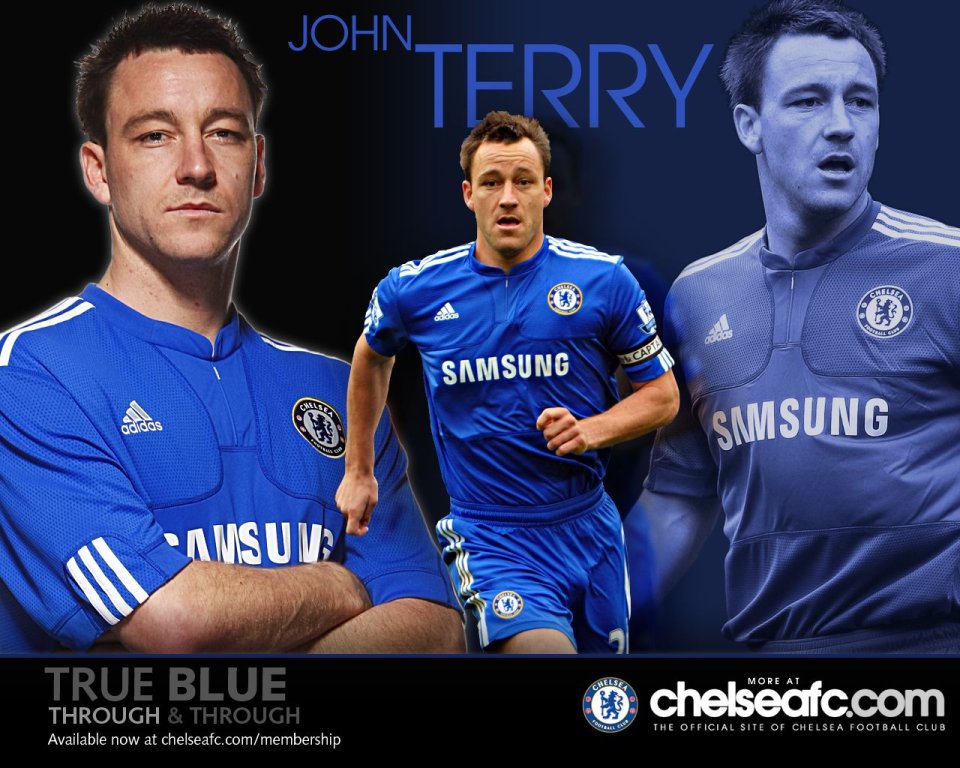 Chelsea FC John Terry Official Wallpaper