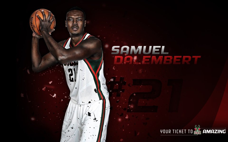 Samuel Dalembert 密尔沃基雄鹿队篮球壁纸