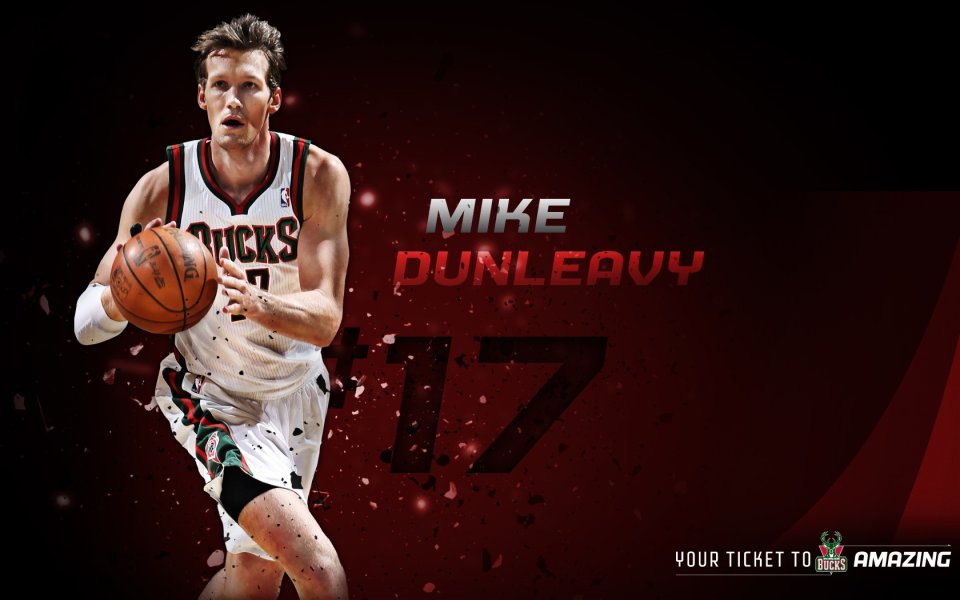 Mike Dunleavy Milwaukee Bucks Basketball Wallpaper