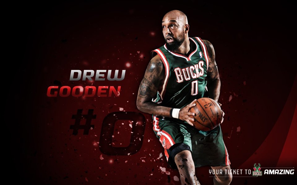 Drew Gooden Milwaukee Bucks Basketball Wallpaper