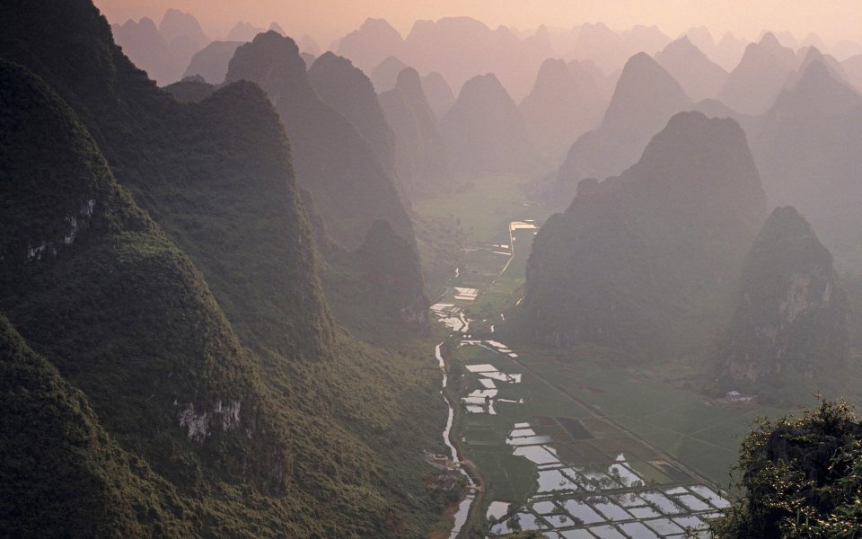 Yangshuo Guangxi Karst Landscape