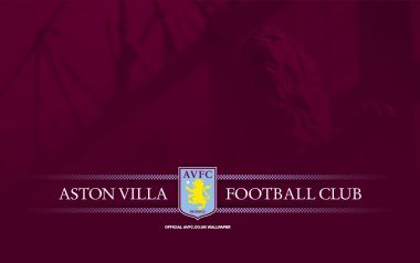 Aston Villa Football Club Official Logo Wallpaper